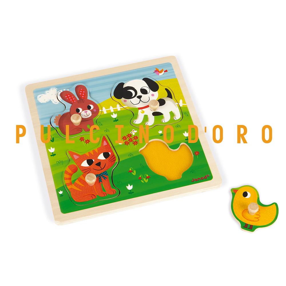 PUZZLE TATTILE I PRIMI ANIMALI