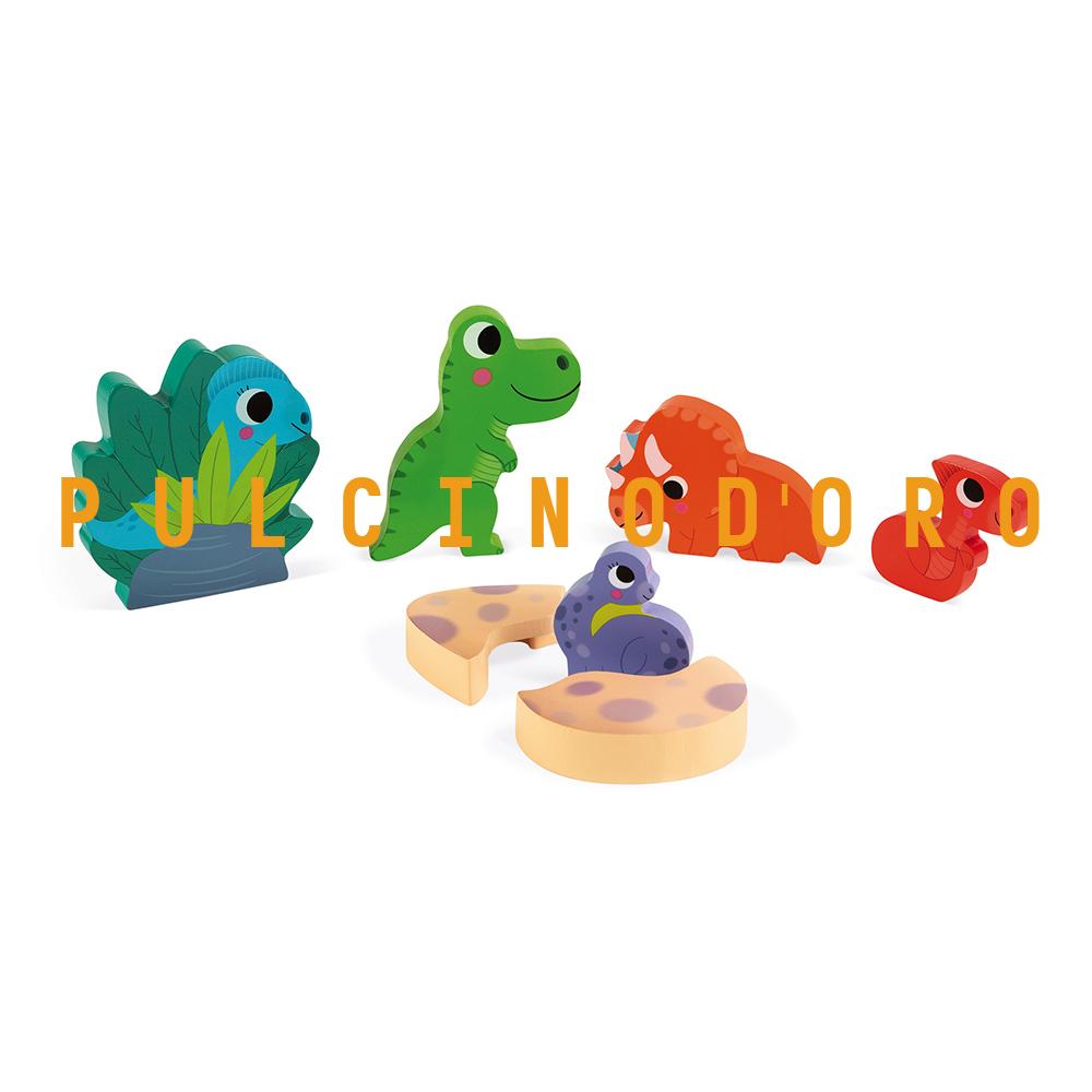 PUZZLE NASCONDINO I DINOSAURI