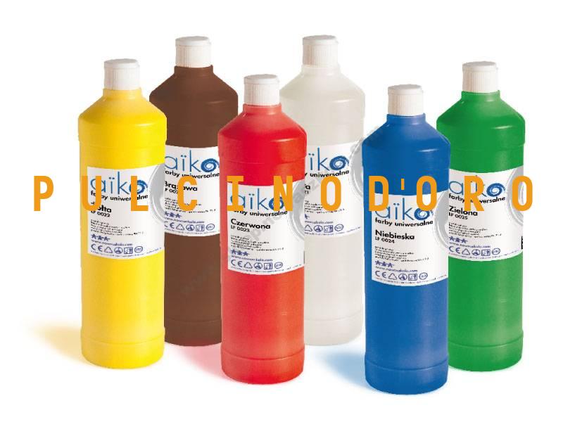 TEMPERA ECO 6 COLORI 1 LT